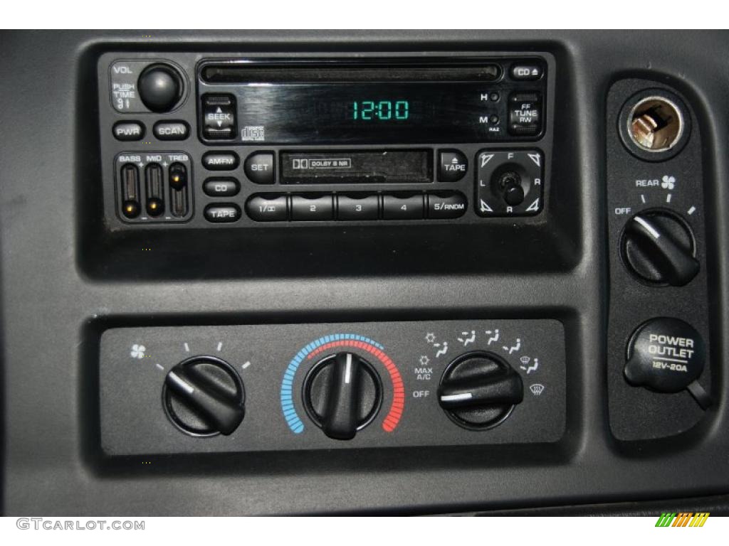 2003 Ram Van 1500 Passenger Conversion - Bright White / Sandstone photo #19