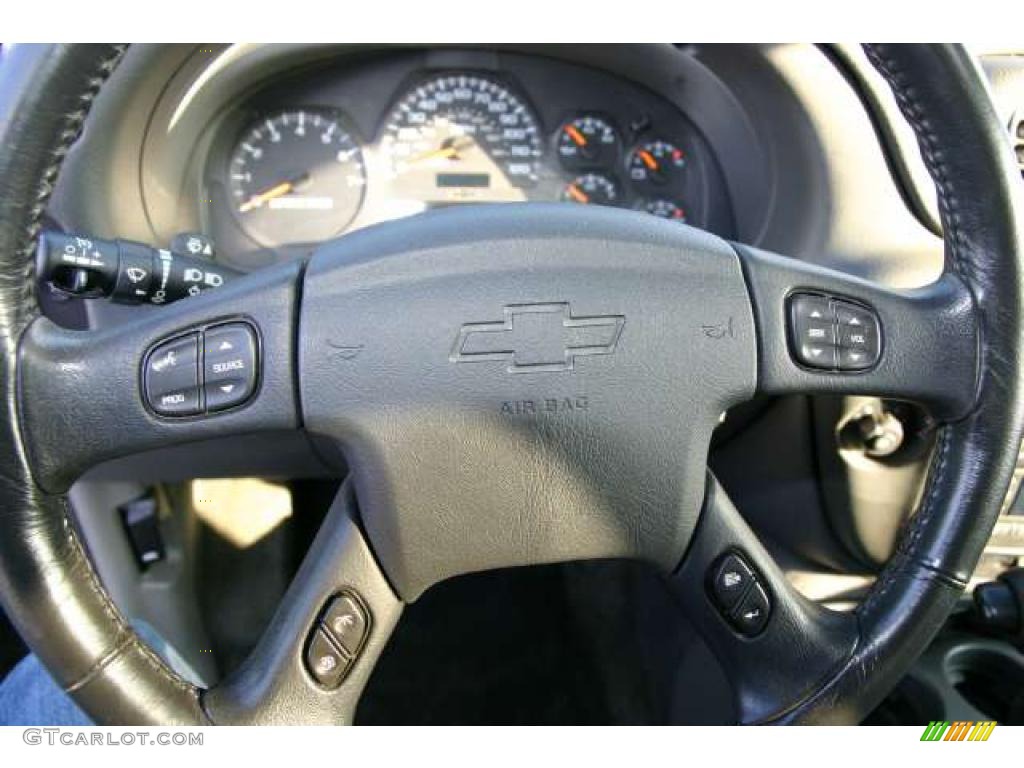 2004 TrailBlazer LT 4x4 - Black / Dark Pewter photo #11