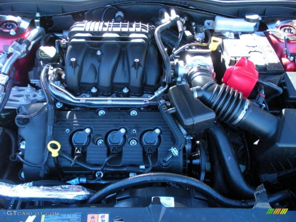 2011 Ford Fusion SE V6 3.0 Liter DOHC 24-Valve VVT Duratec V6 Engine Photo #41850237