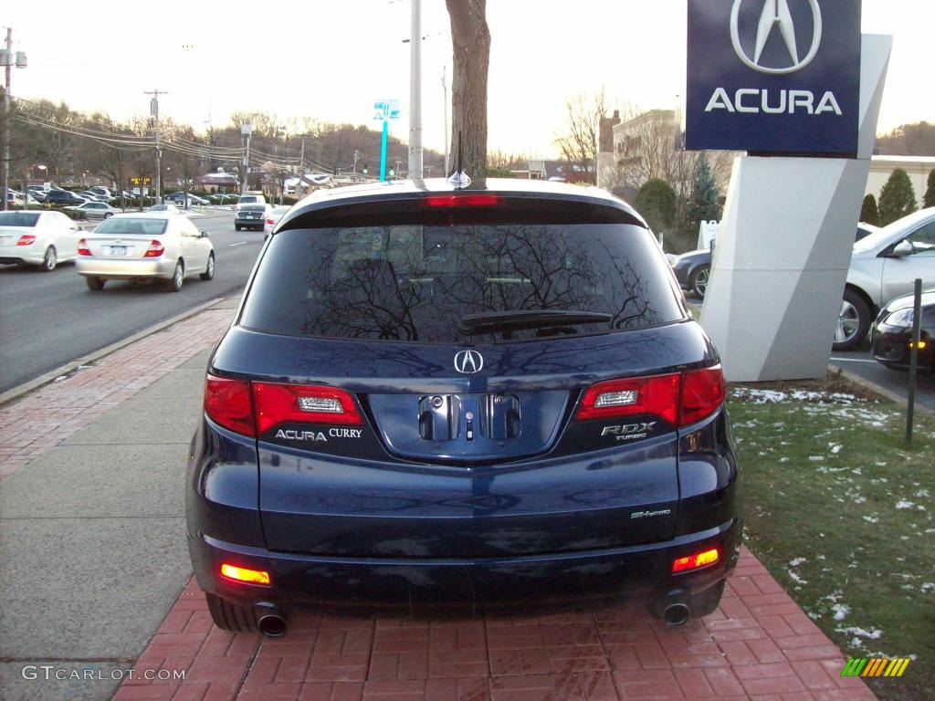 2008 RDX Technology - Royal Blue Pearl / Taupe photo #6