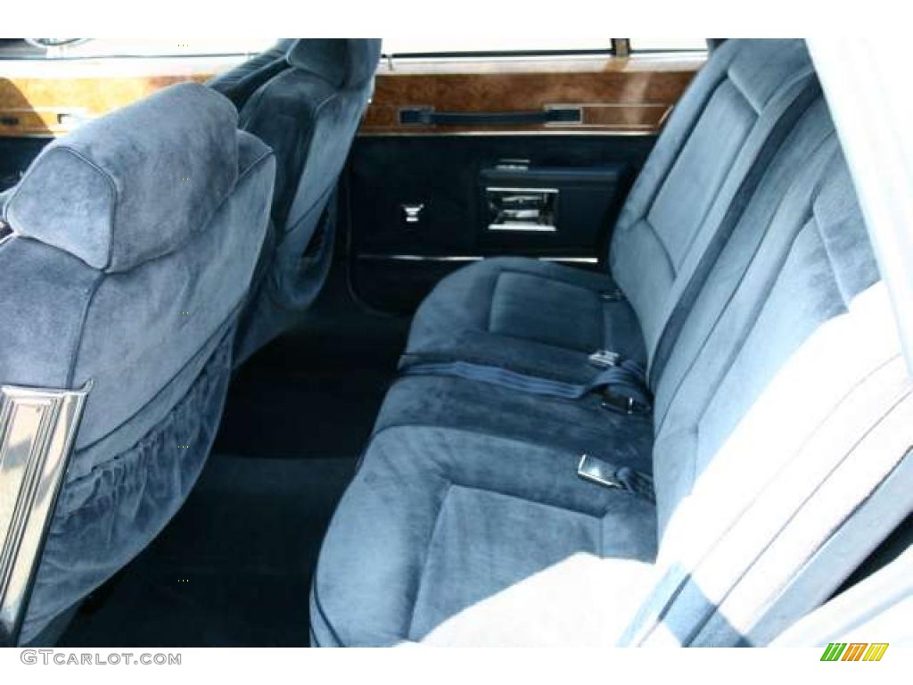 Blue Interior 1988 Buick Electra Estate Wagon Photo #41851682