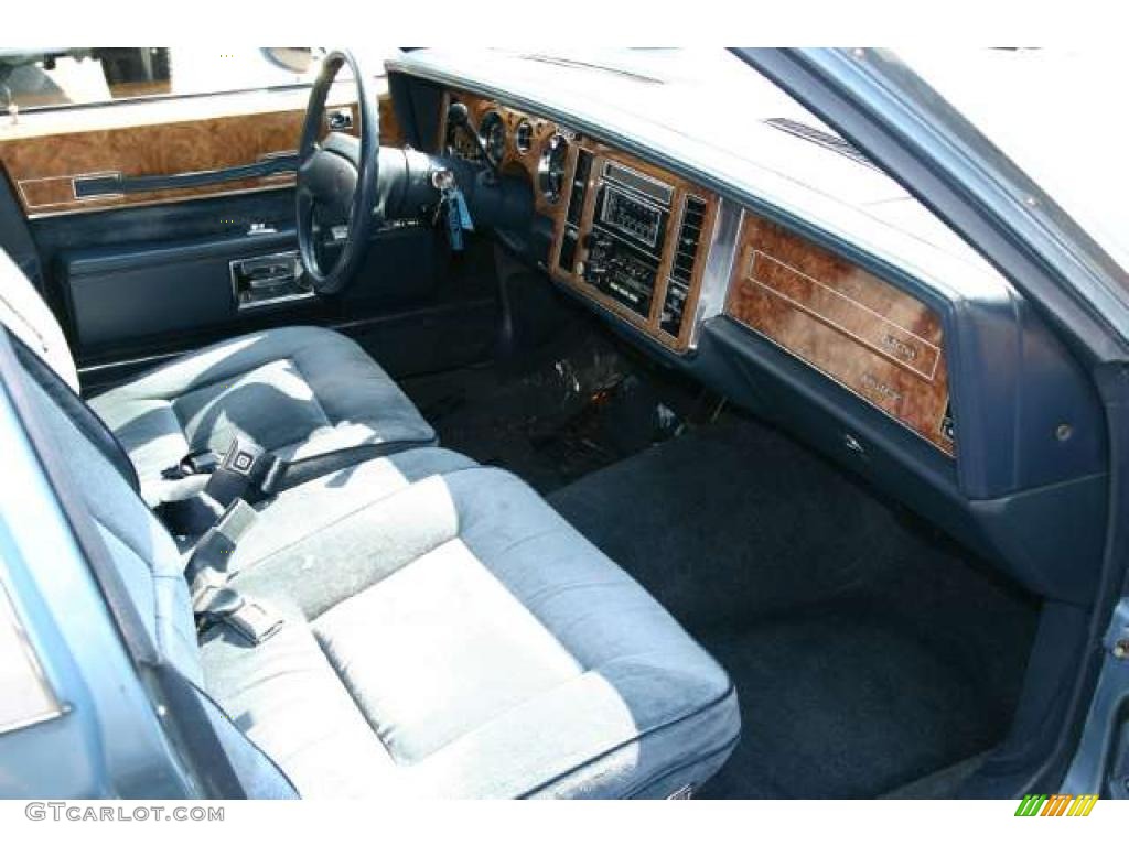 Blue Interior 1988 Buick Electra Estate Wagon Photo #41851834