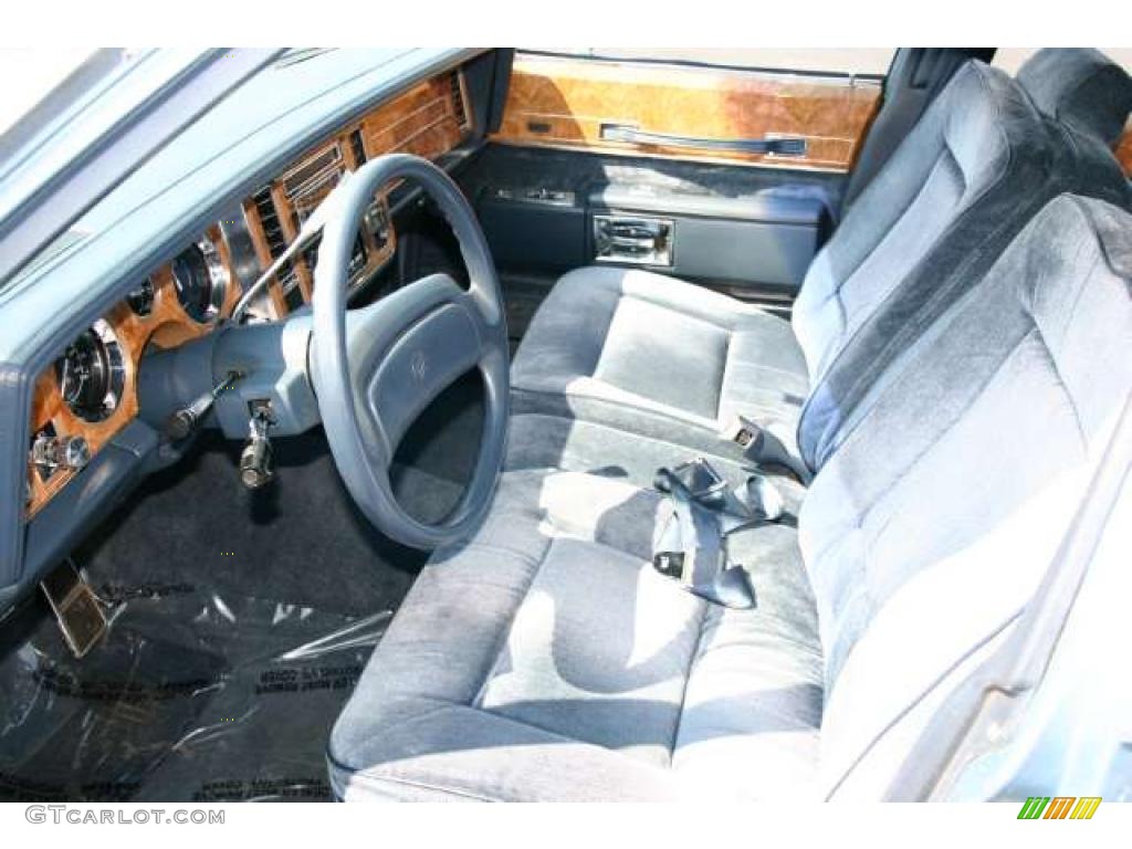 Blue Interior 1988 Buick Electra Estate Wagon Photo #41851866