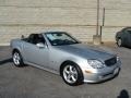 designo Silver Metallic 2003 Mercedes-Benz SLK 230 Kompressor Roadster Exterior