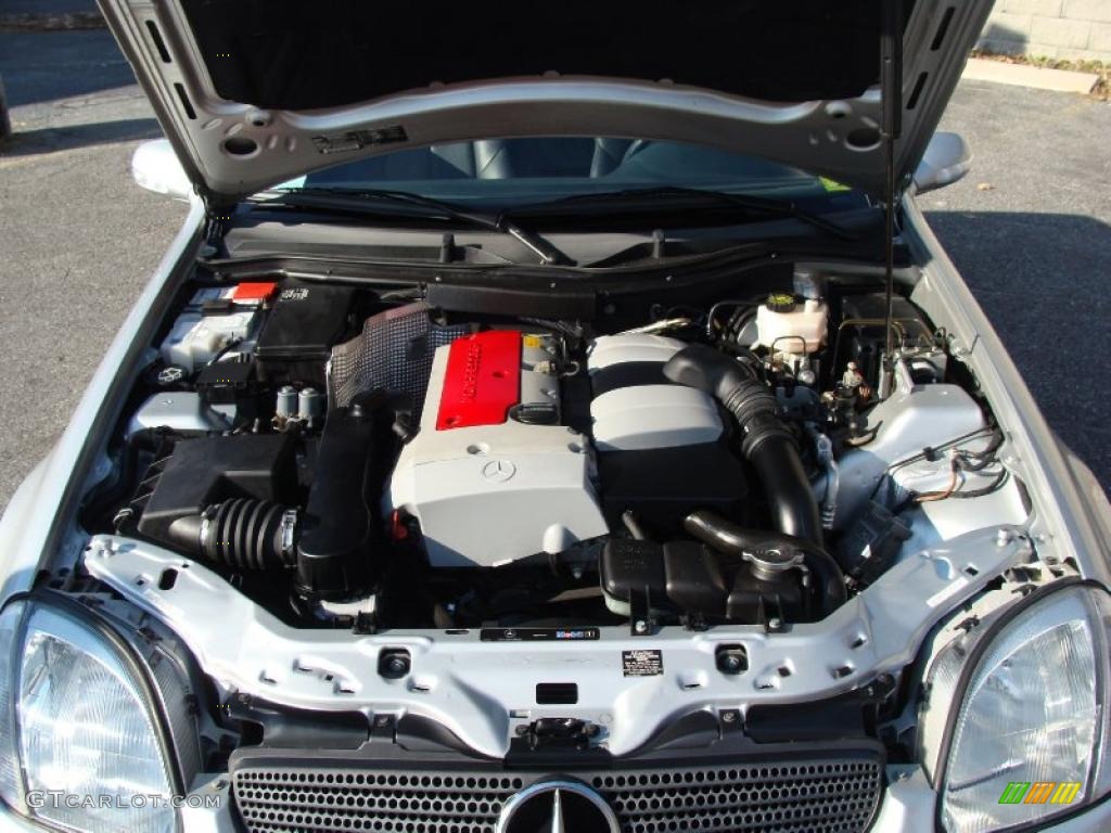 2003 Mercedes-Benz SLK 230 Kompressor Roadster 2.3 Liter Supercharged DOHC 16-Valve 4 Cylinder Engine Photo #41851910