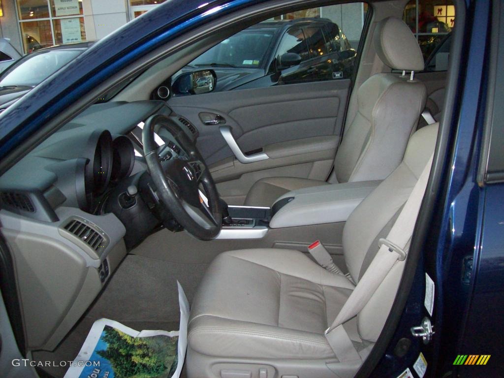 2008 RDX Technology - Royal Blue Pearl / Taupe photo #19