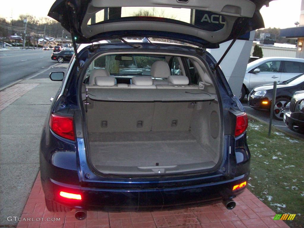 2008 RDX Technology - Royal Blue Pearl / Taupe photo #21