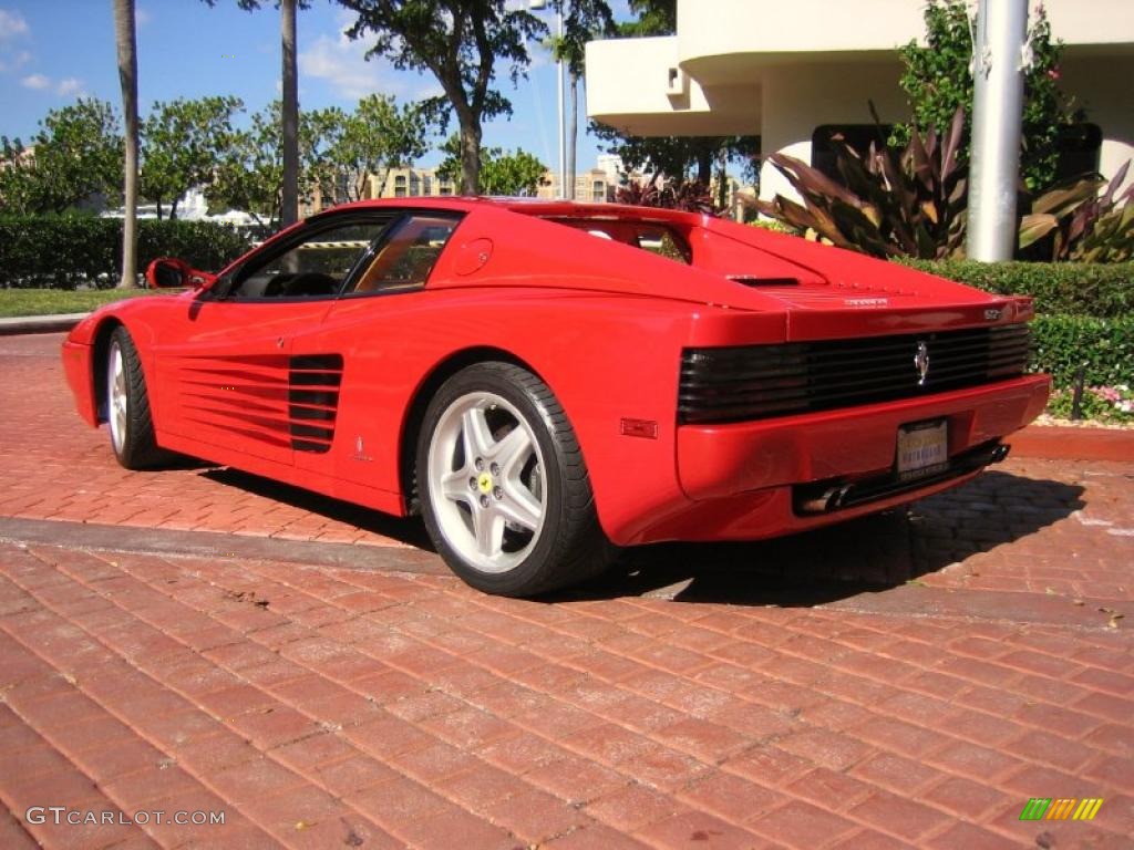Rosso Corsa 1992 Ferrari 512 TR Standard 512 TR Model Exterior Photo #41852162