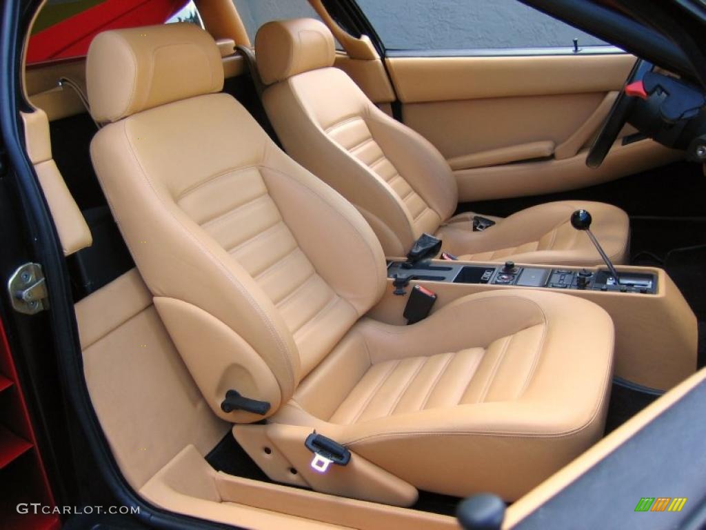 Beige Interior 1992 Ferrari 512 TR Standard 512 TR Model Photo #41852406