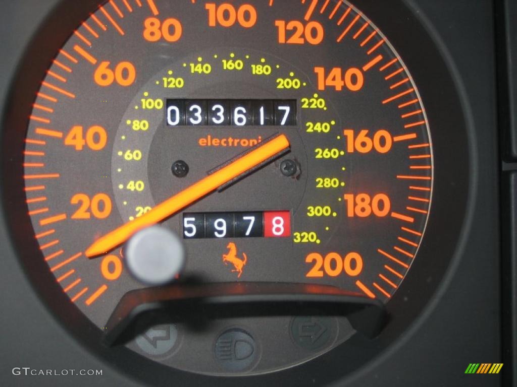 1992 Ferrari 512 TR Standard 512 TR Model Gauges Photo #41852458