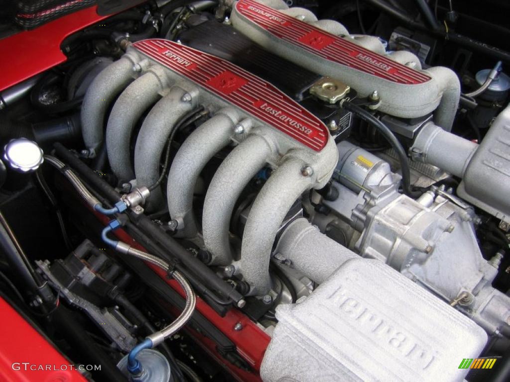 1992 Ferrari 512 TR Standard 512 TR Model 4.9 Liter DOHC 48-Valve Flat 12 Cylinder Engine Photo #41852718