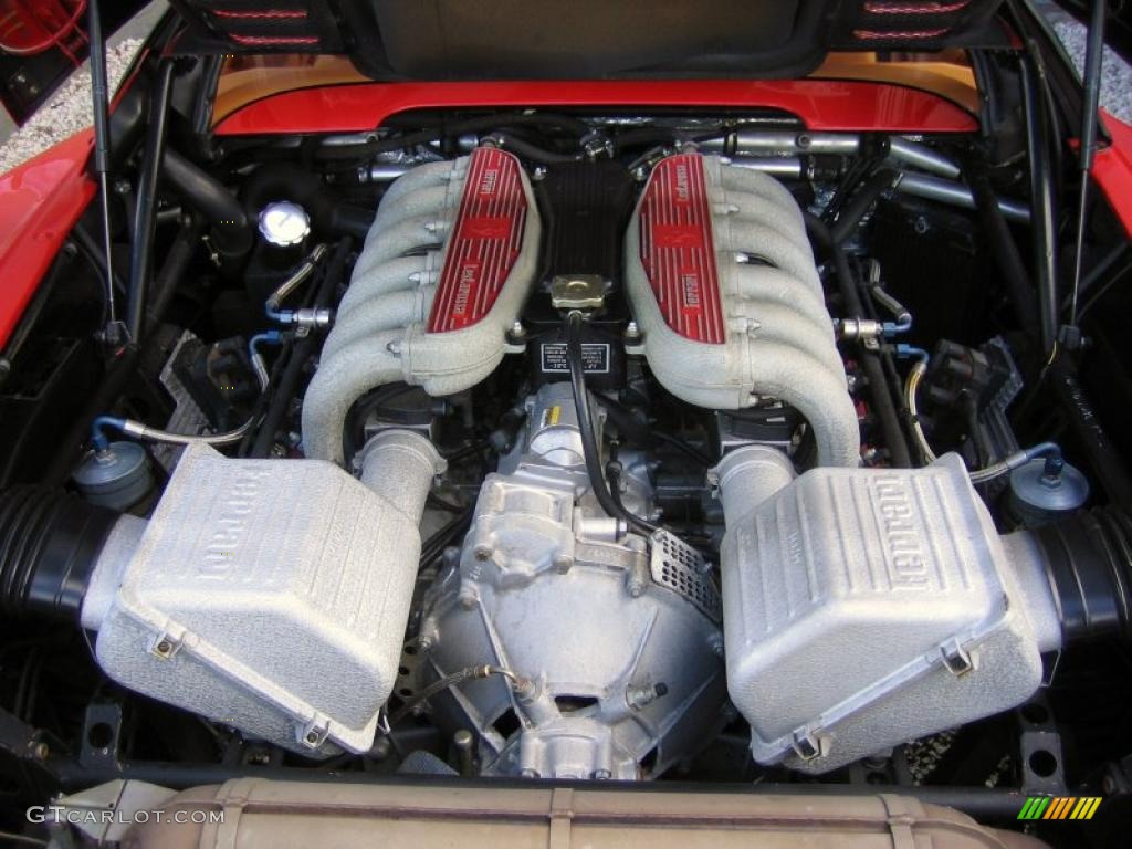 1992 Ferrari 512 TR Standard 512 TR Model 4.9 Liter DOHC 48-Valve Flat 12 Cylinder Engine Photo #41852722
