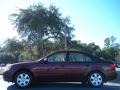 2009 Dark Cherry Red Hyundai Sonata GLS  photo #2