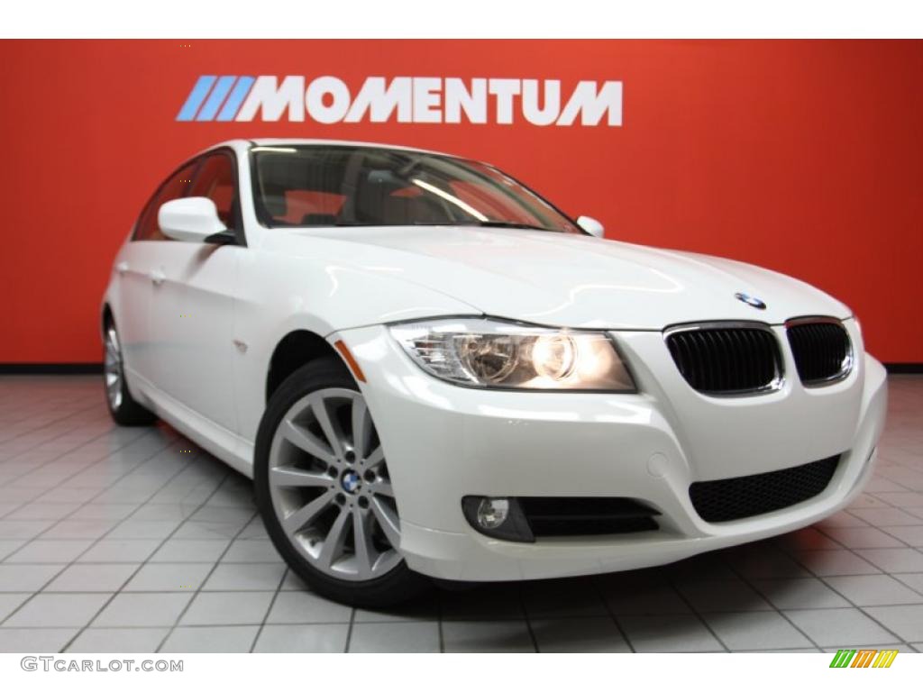 2011 3 Series 328i Sedan - Alpine White / Beige Dakota Leather photo #1