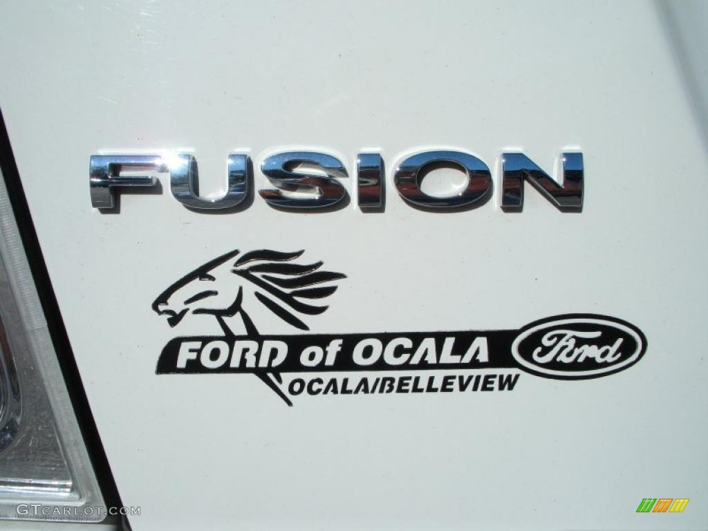 2008 Fusion SE - White Suede / Camel photo #8