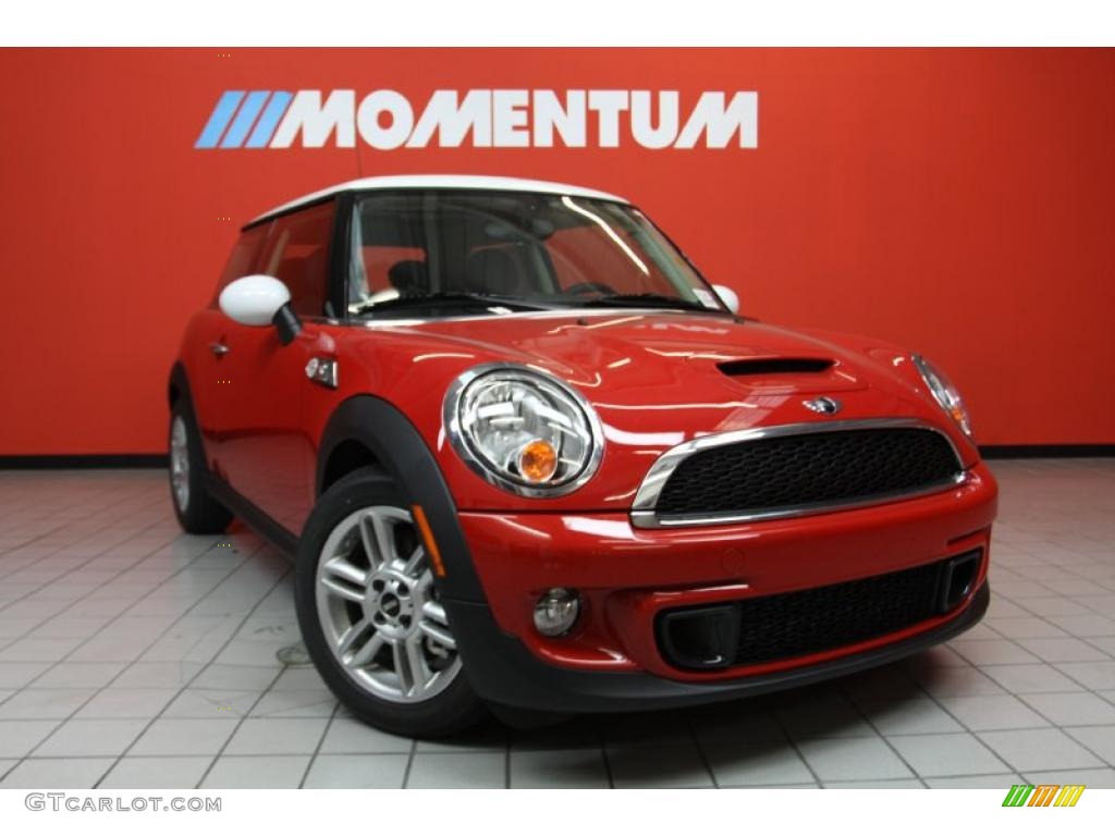 2011 Cooper S Hardtop - Chili Red / Carbon Black photo #1