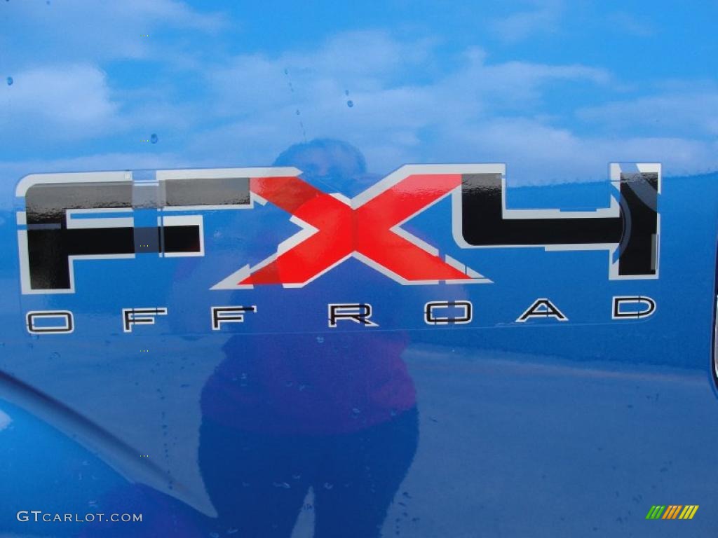 2010 F150 FX4 SuperCrew 4x4 - Blue Flame Metallic / Black photo #17