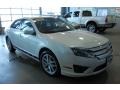 2010 White Suede Ford Fusion SEL V6  photo #2