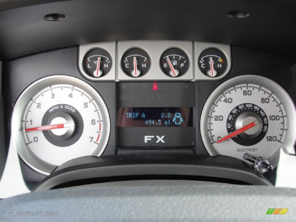 2010 Ford F150 FX4 SuperCrew 4x4 Gauges Photo #41855166
