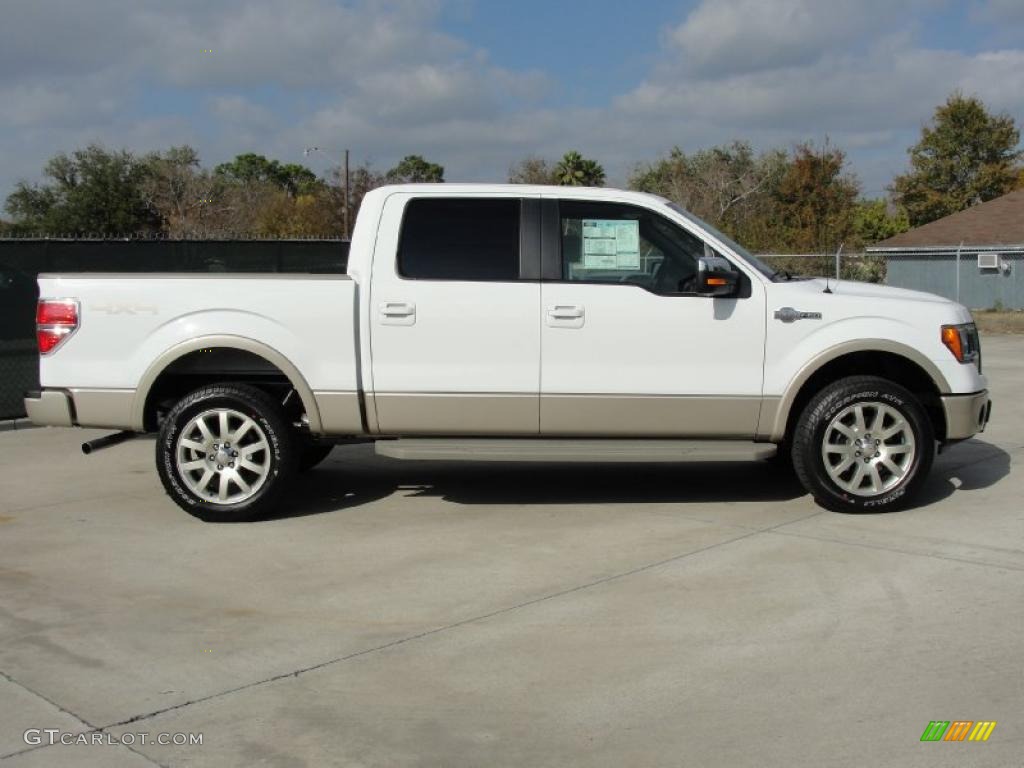 Oxford White 2010 Ford F150 King Ranch SuperCrew 4x4 Exterior Photo #41855226