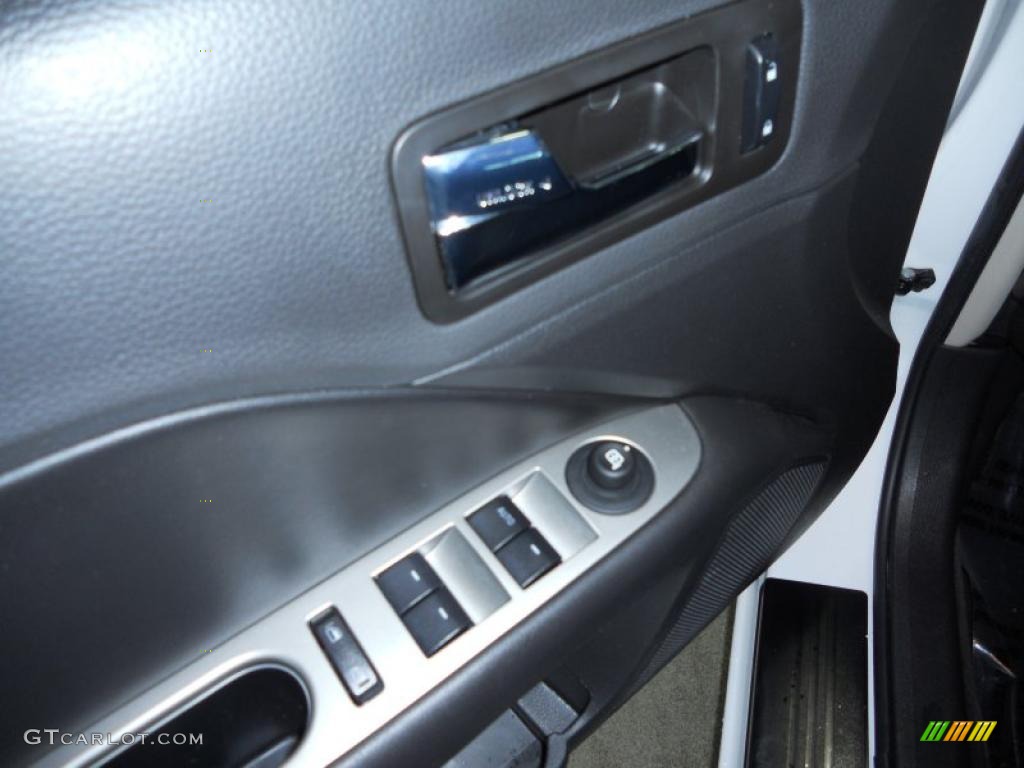 2010 Fusion SEL V6 - White Suede / Charcoal Black photo #15