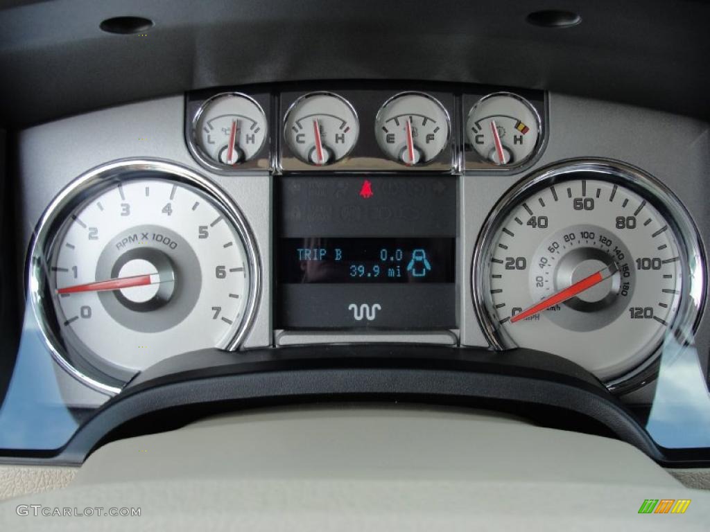 2010 Ford F150 King Ranch SuperCrew 4x4 Gauges Photo #41855766