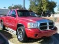 Inferno Red Crystal Pearl - Dakota SLT Club Cab 4x4 Photo No. 6