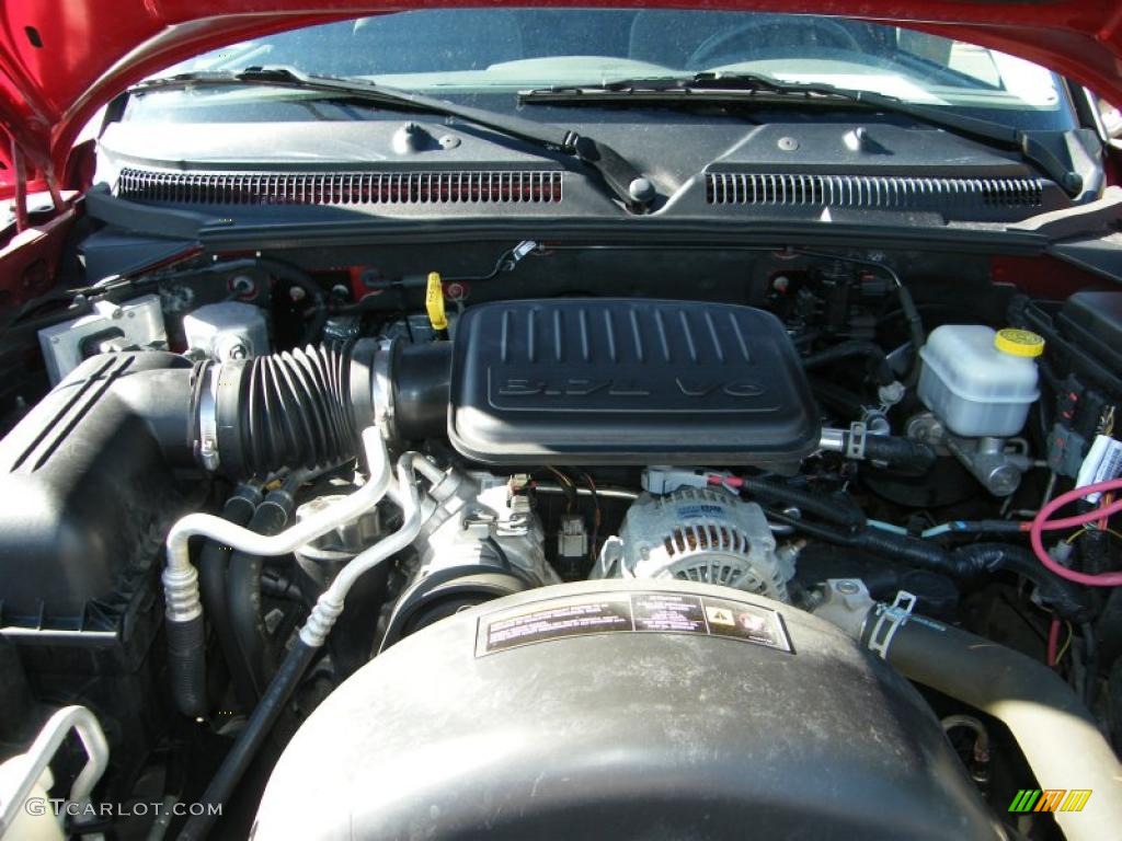 2006 Dodge Dakota SLT Club Cab 4x4 Engine Photos