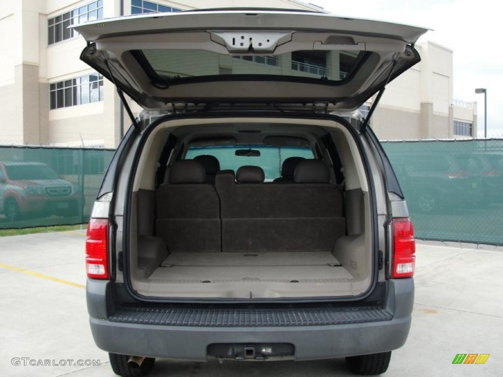 2003 Explorer XLS - Mineral Grey Metallic / Medium Parchment Beige photo #32