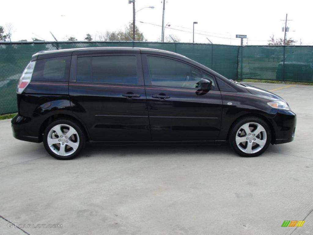 2007 MAZDA5 Sport - Brilliant Black / Black photo #2