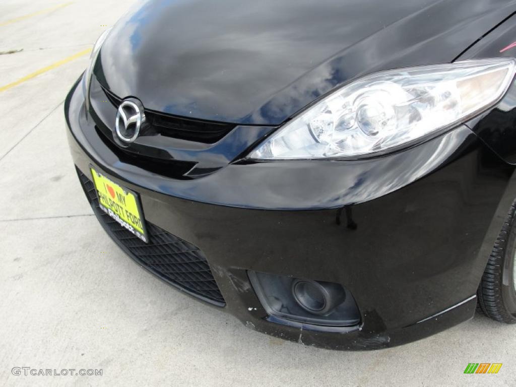 2007 MAZDA5 Sport - Brilliant Black / Black photo #11