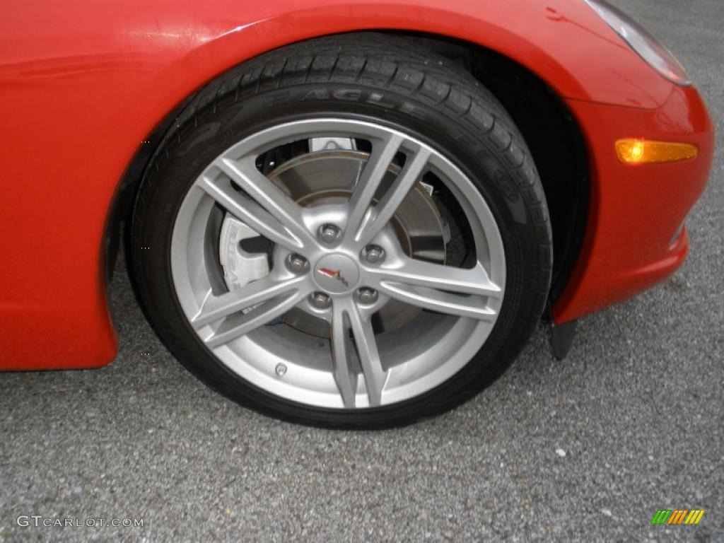 2009 Corvette Coupe - Victory Red / Ebony photo #9