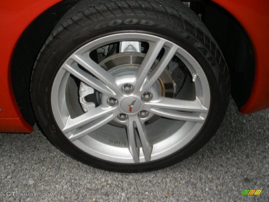 2009 Corvette Coupe - Victory Red / Ebony photo #12