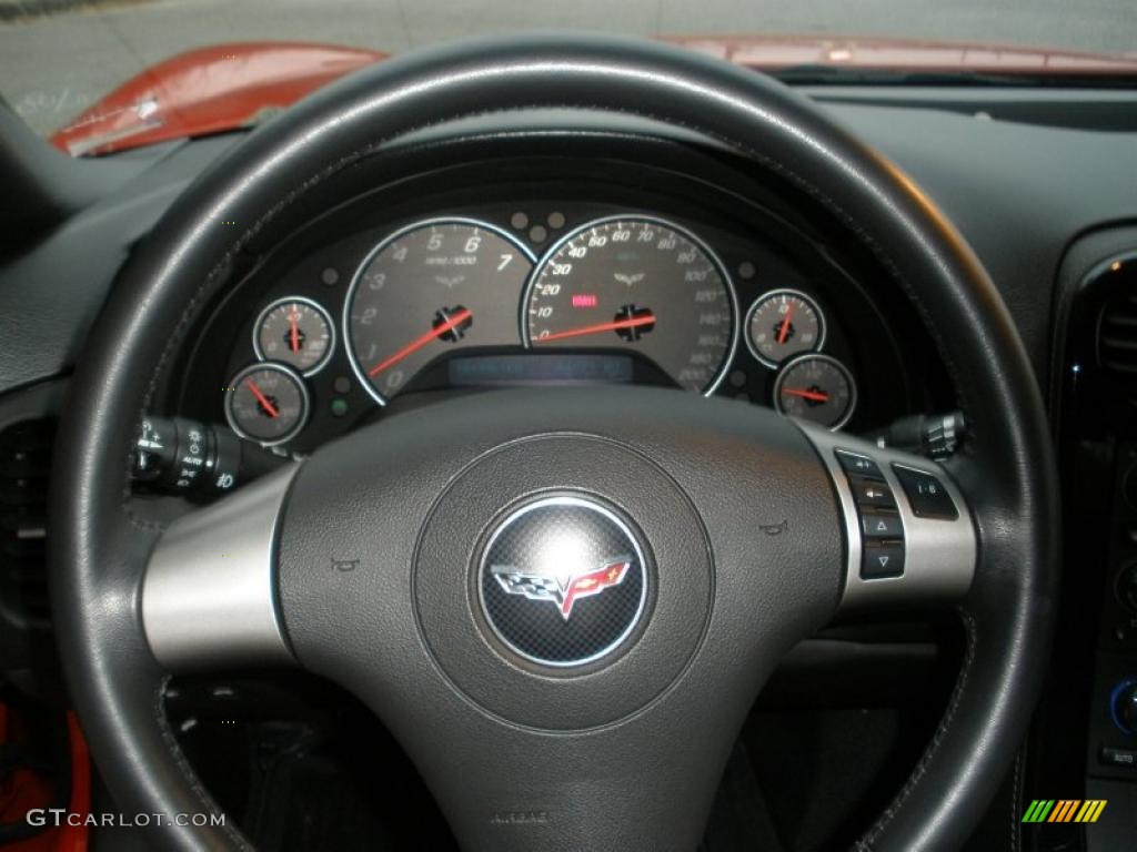 2009 Corvette Coupe - Victory Red / Ebony photo #18