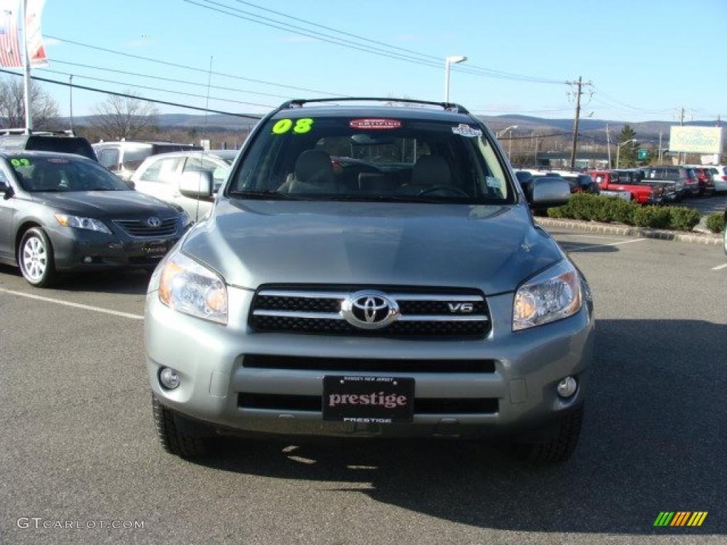 2008 RAV4 Limited V6 4WD - Everglade Metallic / Taupe photo #2