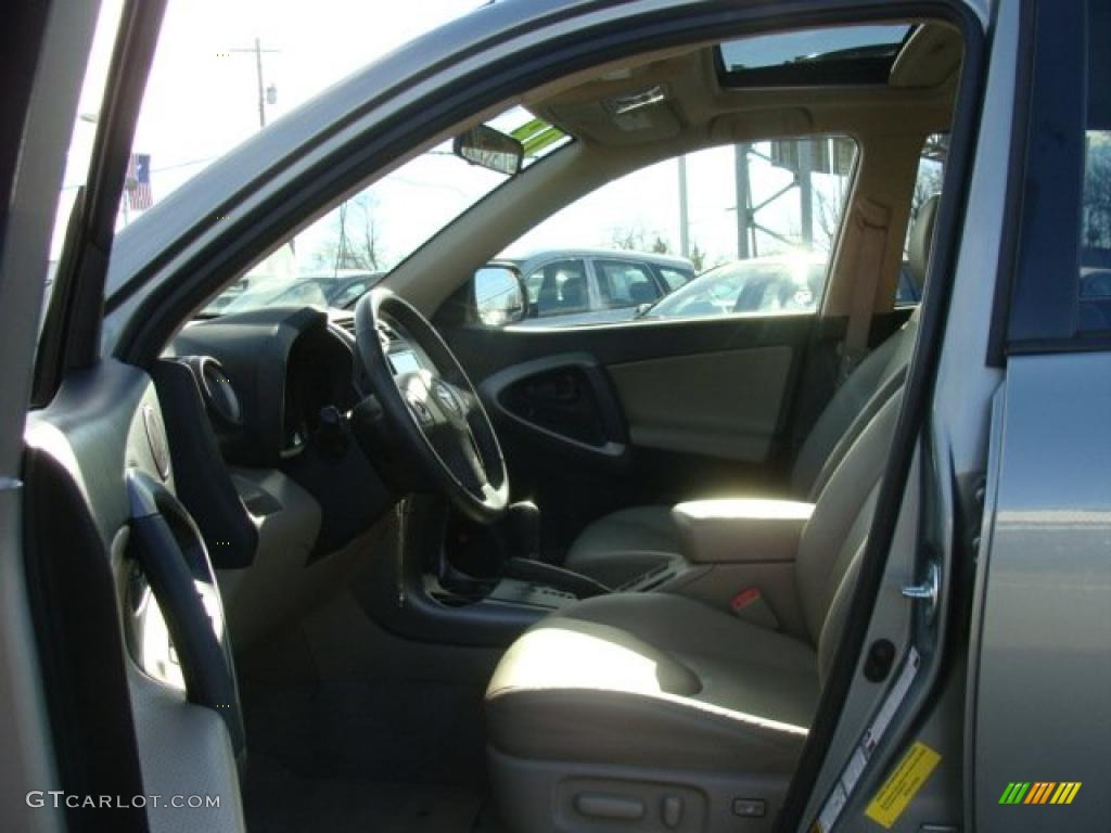 2008 RAV4 Limited V6 4WD - Everglade Metallic / Taupe photo #7