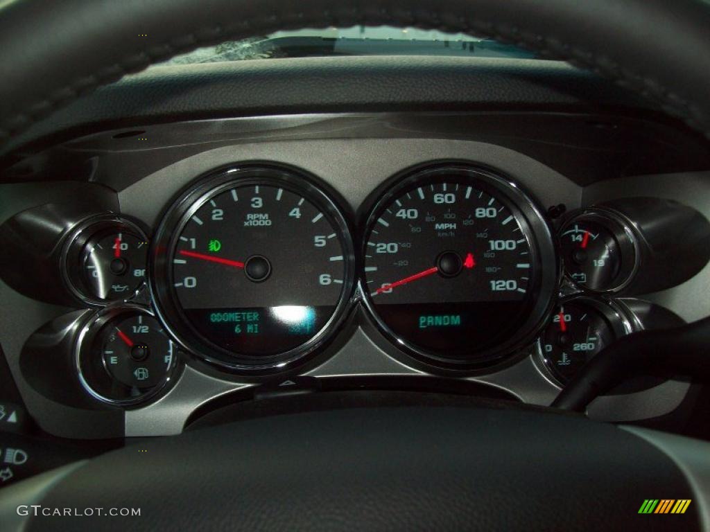 2011 Chevrolet Silverado 1500 LT Crew Cab 4x4 Gauges Photo #41864294