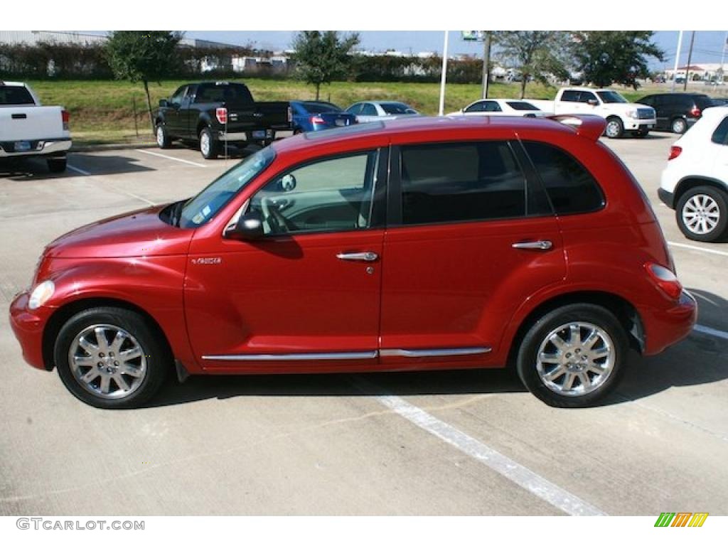 Inferno Red Crystal Pearl 2006 Chrysler PT Cruiser Limited Exterior Photo #41864510