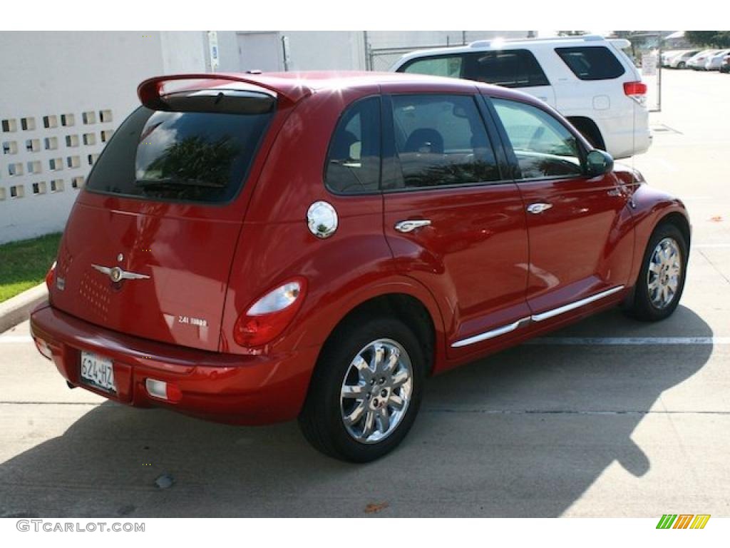 Inferno Red Crystal Pearl 2006 Chrysler PT Cruiser Limited Exterior Photo #41864534