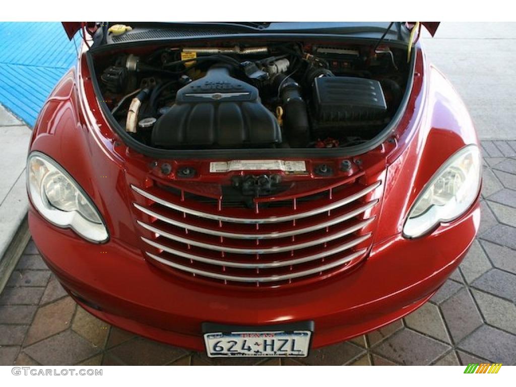 2006 PT Cruiser Limited - Inferno Red Crystal Pearl / Pastel Slate Gray photo #18