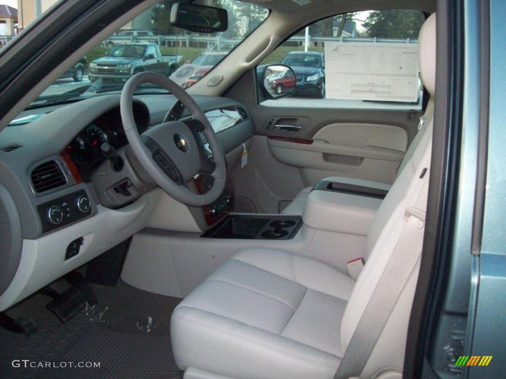 2011 Silverado 1500 LTZ Crew Cab 4x4 - Blue Granite Metallic / Light Titanium/Dark Titanium photo #20