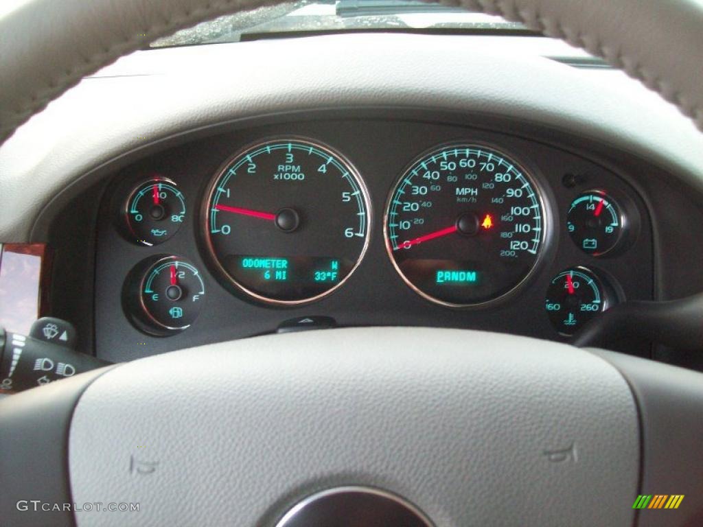 2011 Chevrolet Silverado 1500 LTZ Crew Cab 4x4 Gauges Photo #41864638