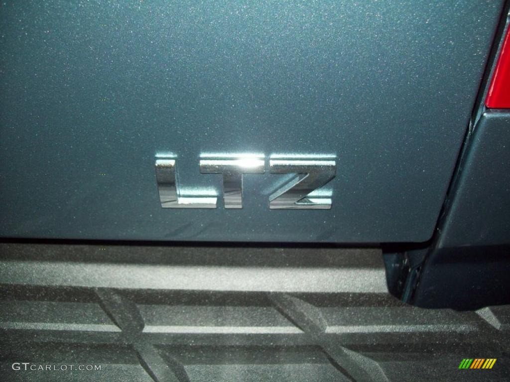 2011 Silverado 1500 LTZ Crew Cab 4x4 - Blue Granite Metallic / Light Titanium/Dark Titanium photo #31