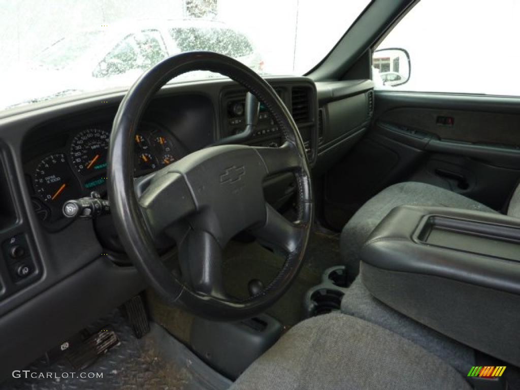 2003 Silverado 1500 Z71 Extended Cab 4x4 - Dark Gray Metallic / Dark Charcoal photo #15