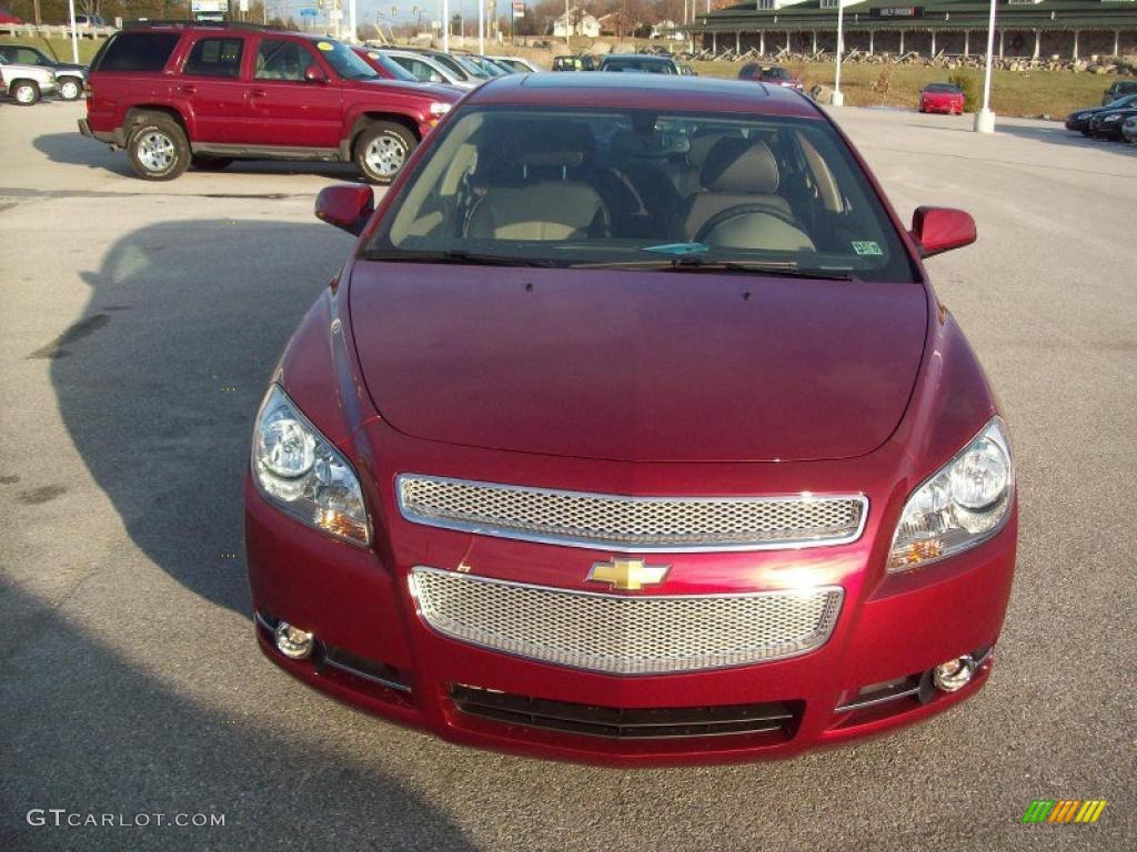 Red Jewel Tintcoat 2011 Chevrolet Malibu LTZ Exterior Photo #41865035