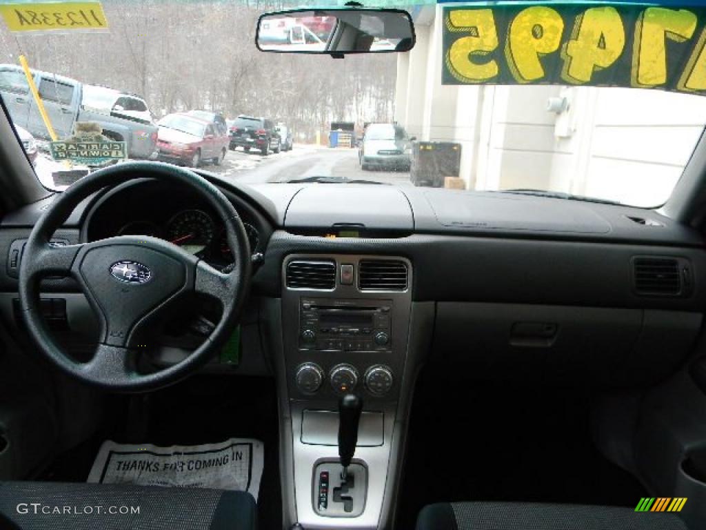 2007 Forester 2.5 X Sports - Aspen White / Graphite Gray photo #19