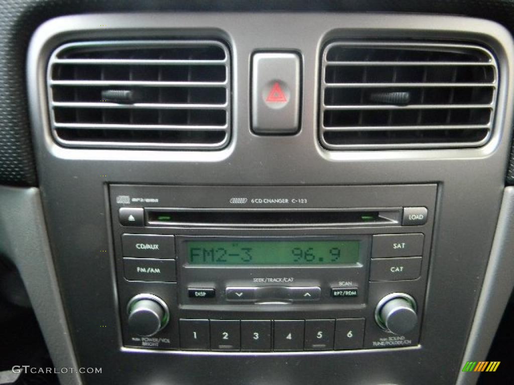 2007 Forester 2.5 X Sports - Aspen White / Graphite Gray photo #22