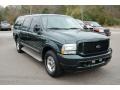 Aspen Green Metallic 2003 Ford Excursion Limited Exterior