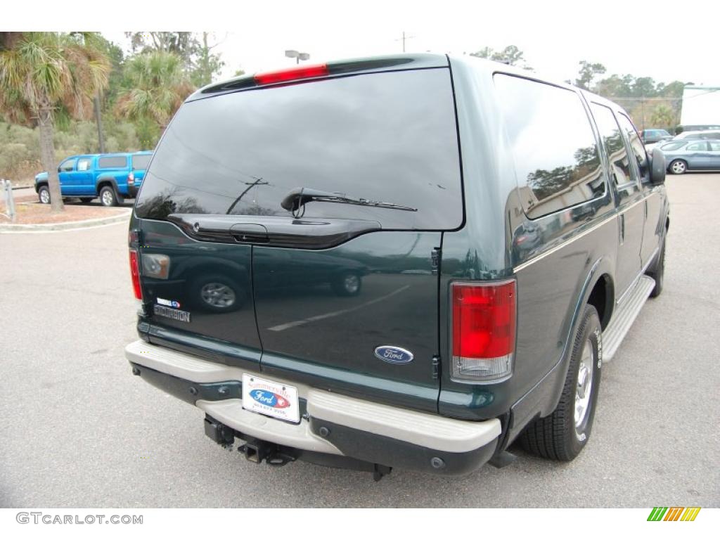 Aspen Green Metallic 2003 Ford Excursion Limited Exterior Photo #41868618