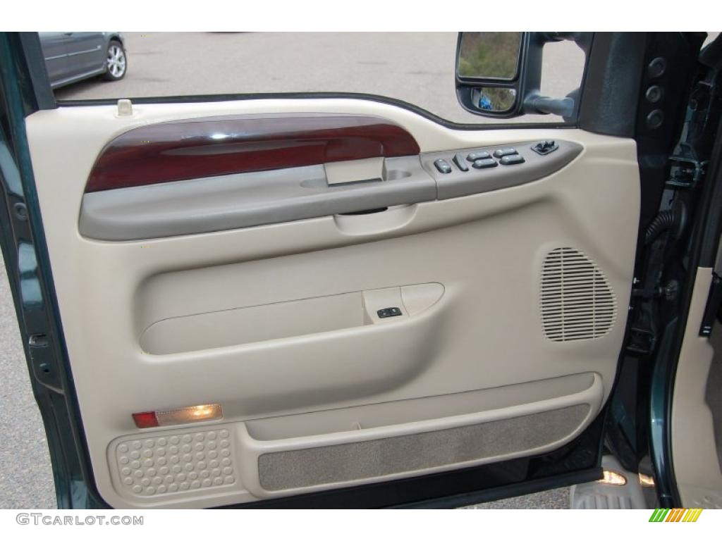 2003 Ford Excursion Limited Medium Parchment Door Panel Photo #41868697
